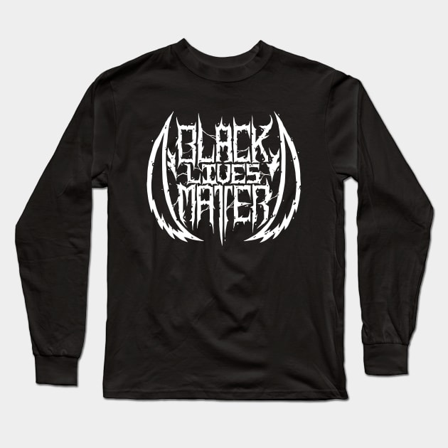 BLACK LIVES MATTER (100% profits to charity) Long Sleeve T-Shirt by potatofoot